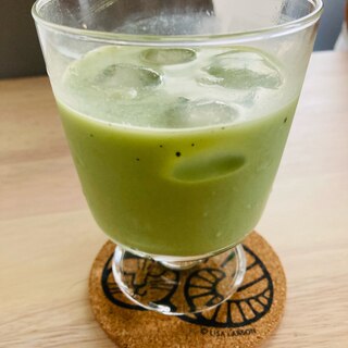 モナンのフラッペベースを使って抹茶ミルク